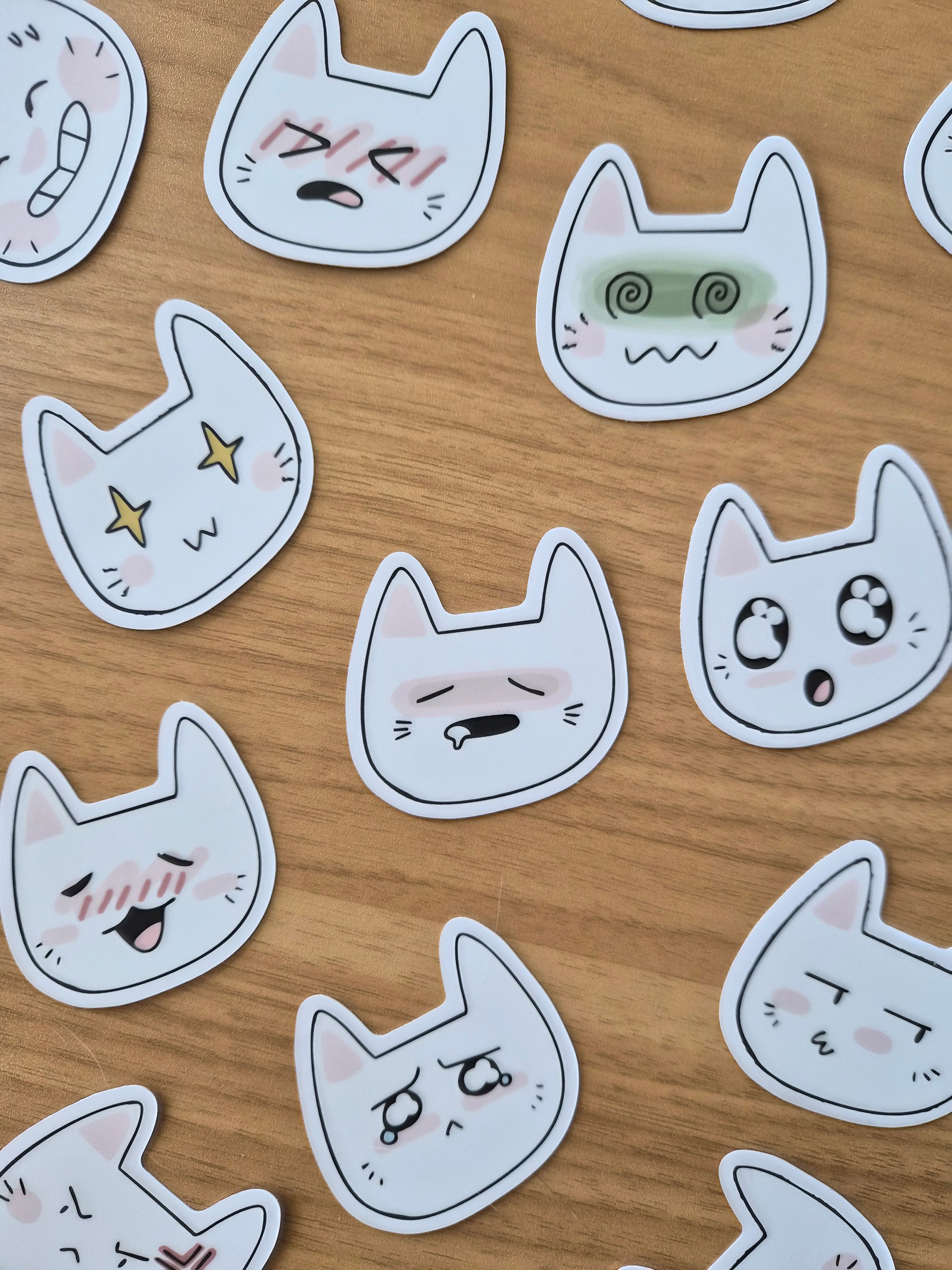 Catmoji Diecut Stickers