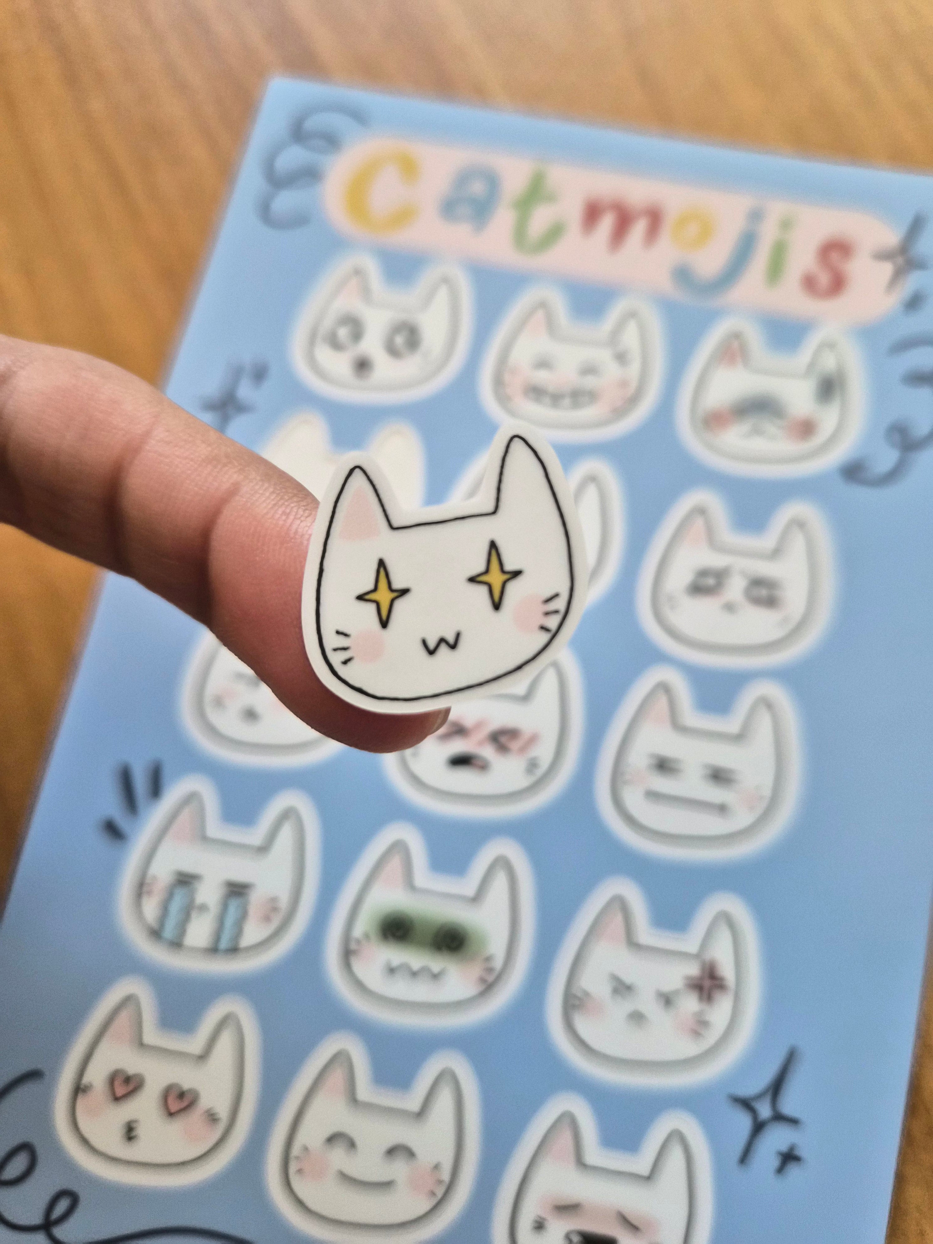 Catmojis Sticker Sheet