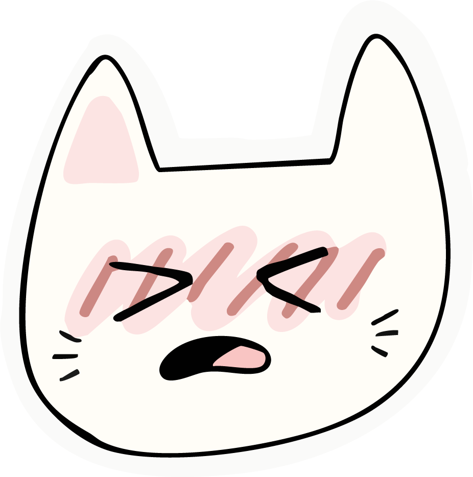 Catmoji Diecut Stickers