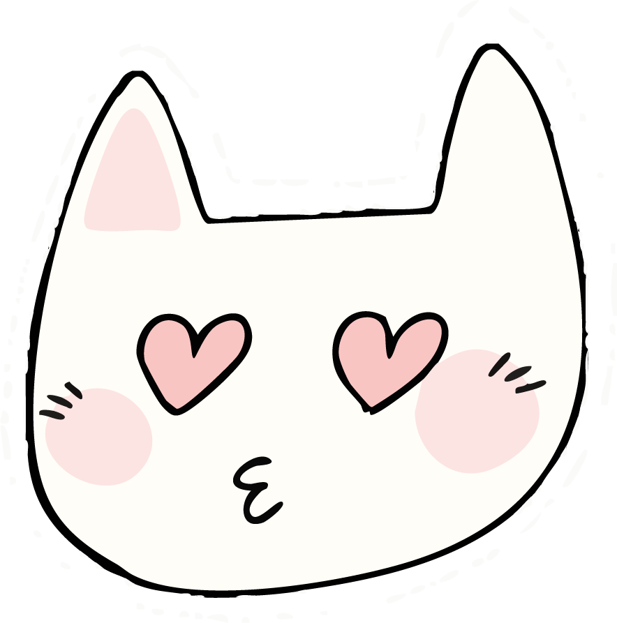 Catmoji Diecut Stickers