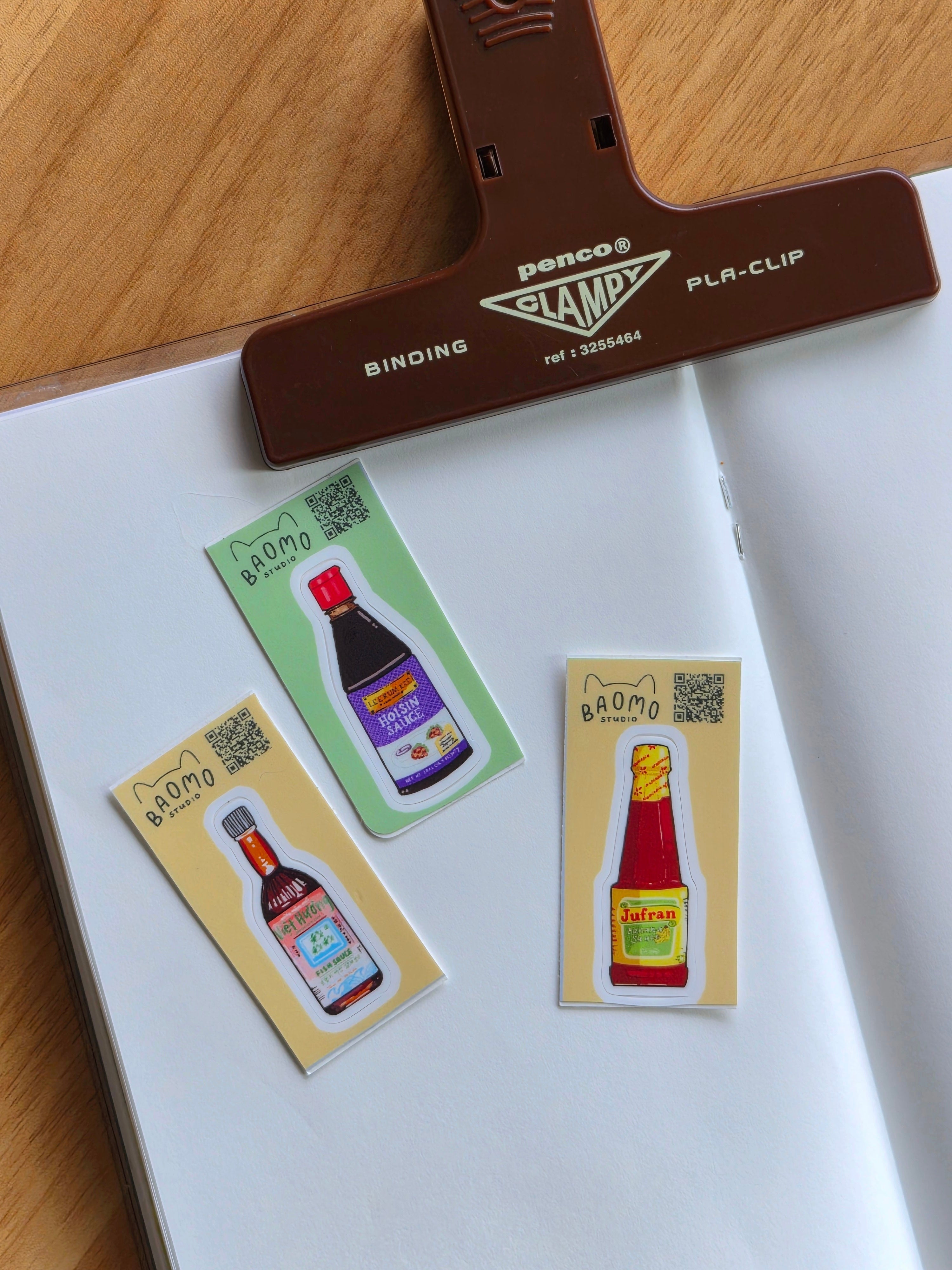 AAPI Sauces Mini Sticker Packs