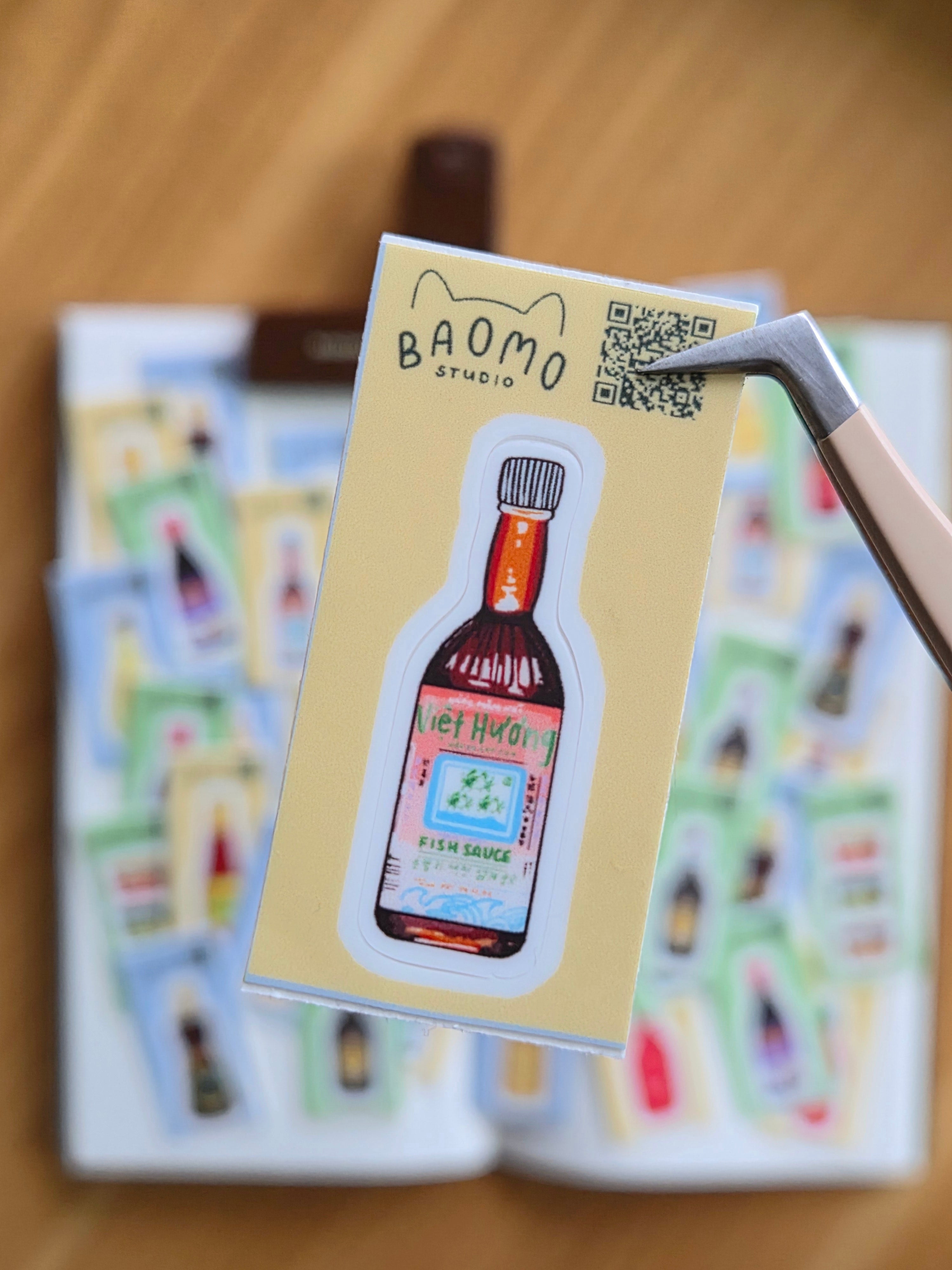 AAPI Sauces Mini Sticker Packs
