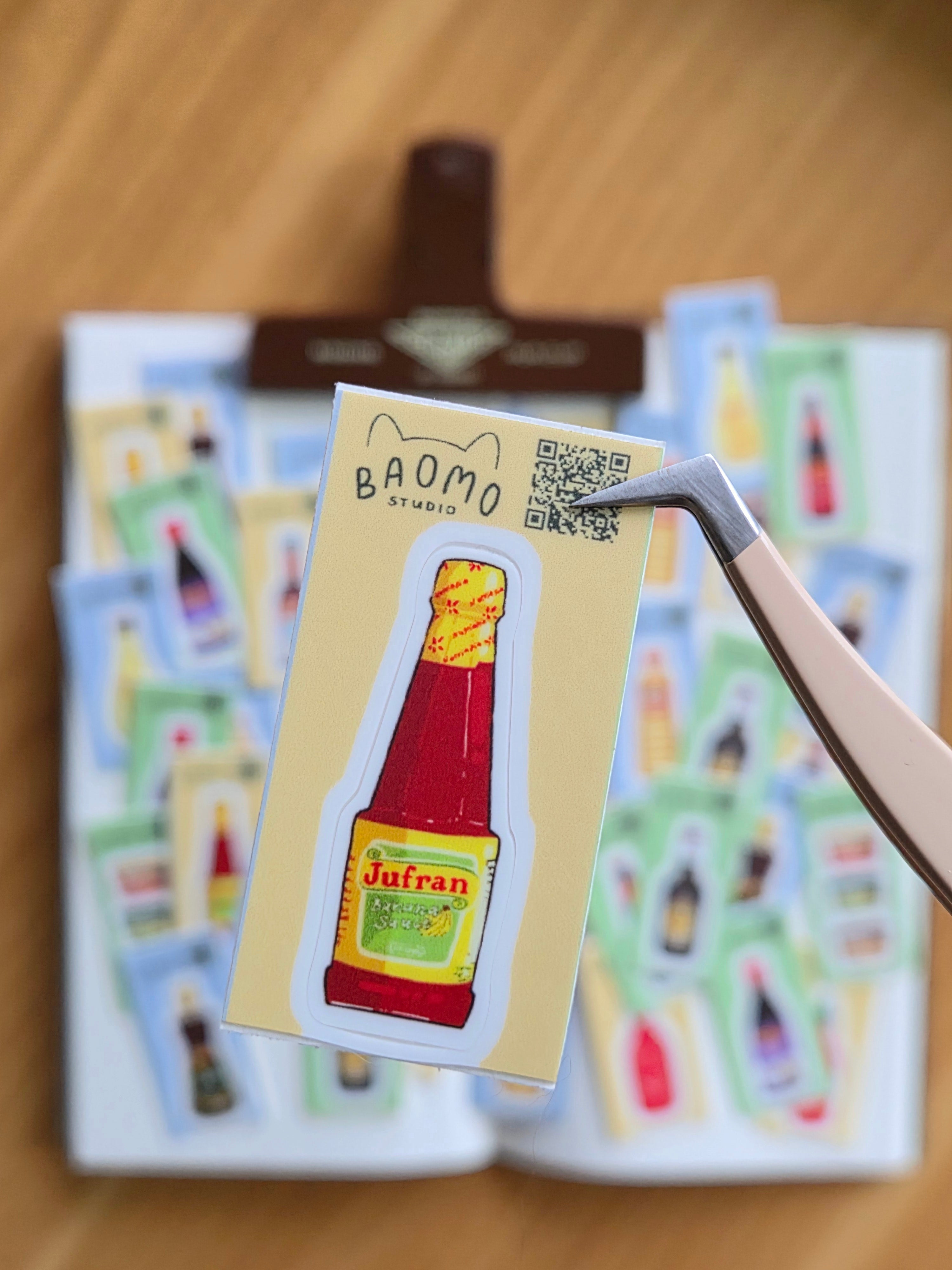 AAPI Sauces Mini Sticker Packs