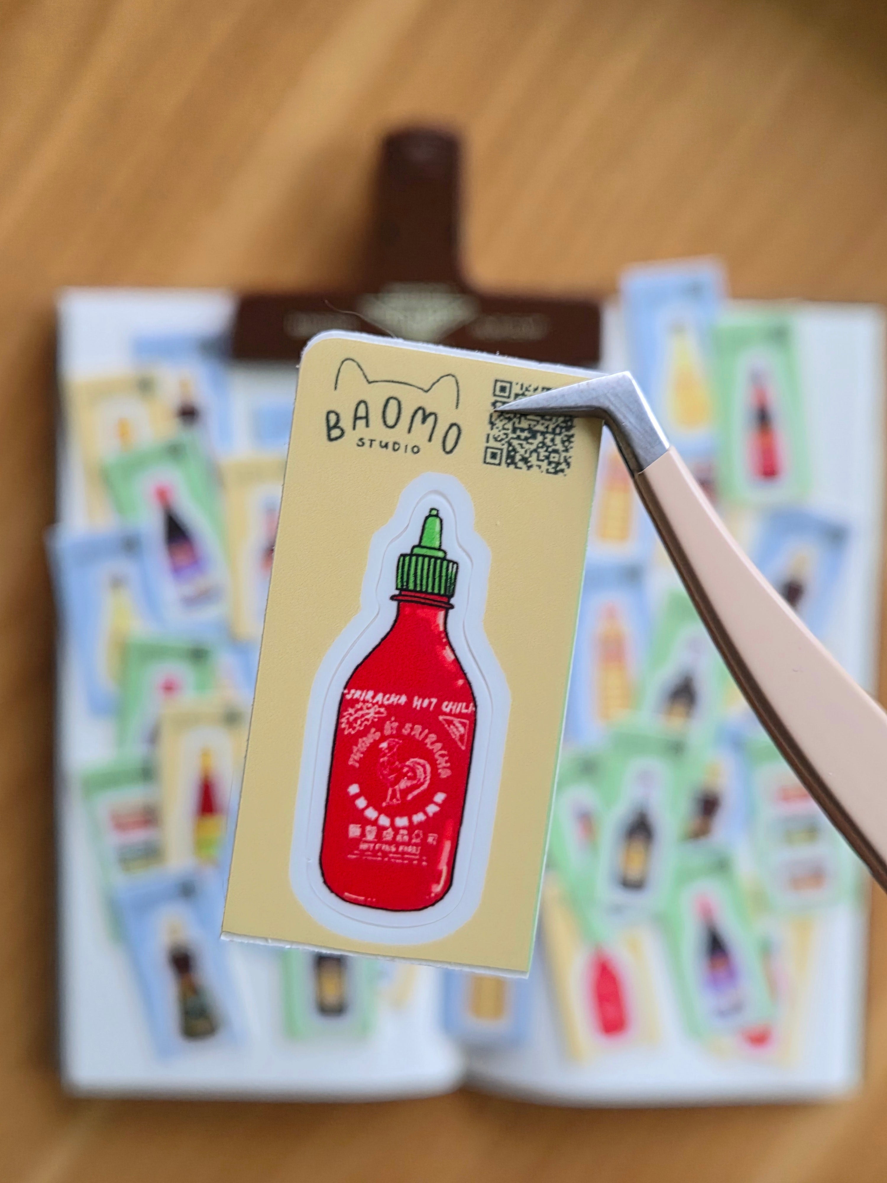 AAPI Sauces Mini Sticker Packs