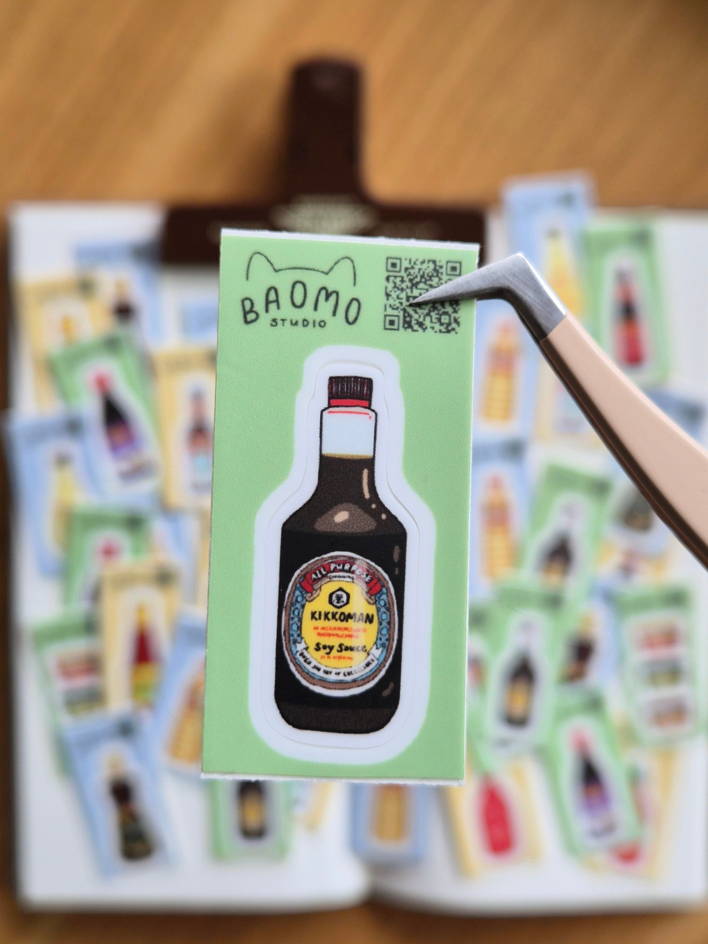 AAPI Sauces Mini Sticker Packs
