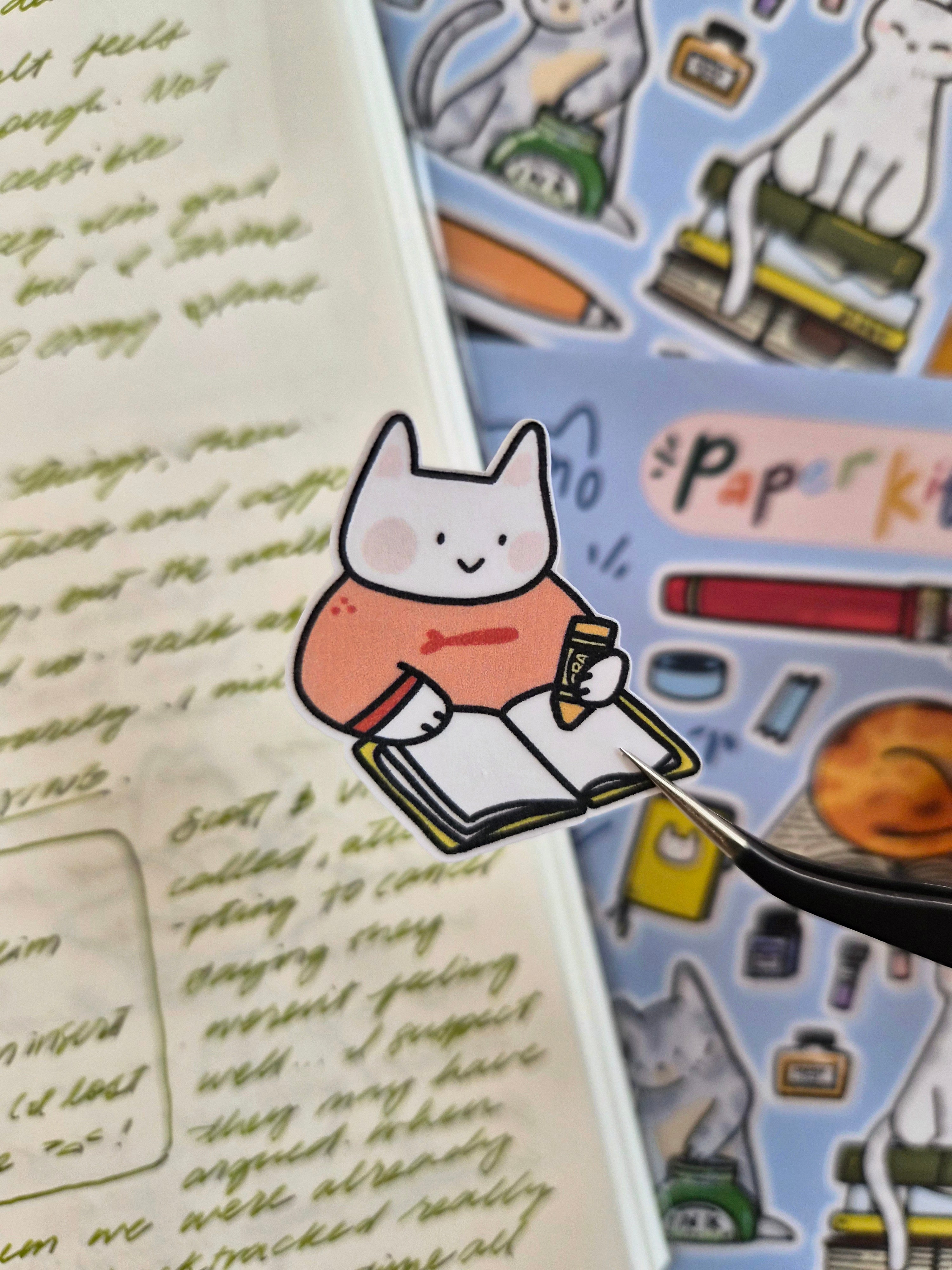 Paper Kitties Sticker Sheet