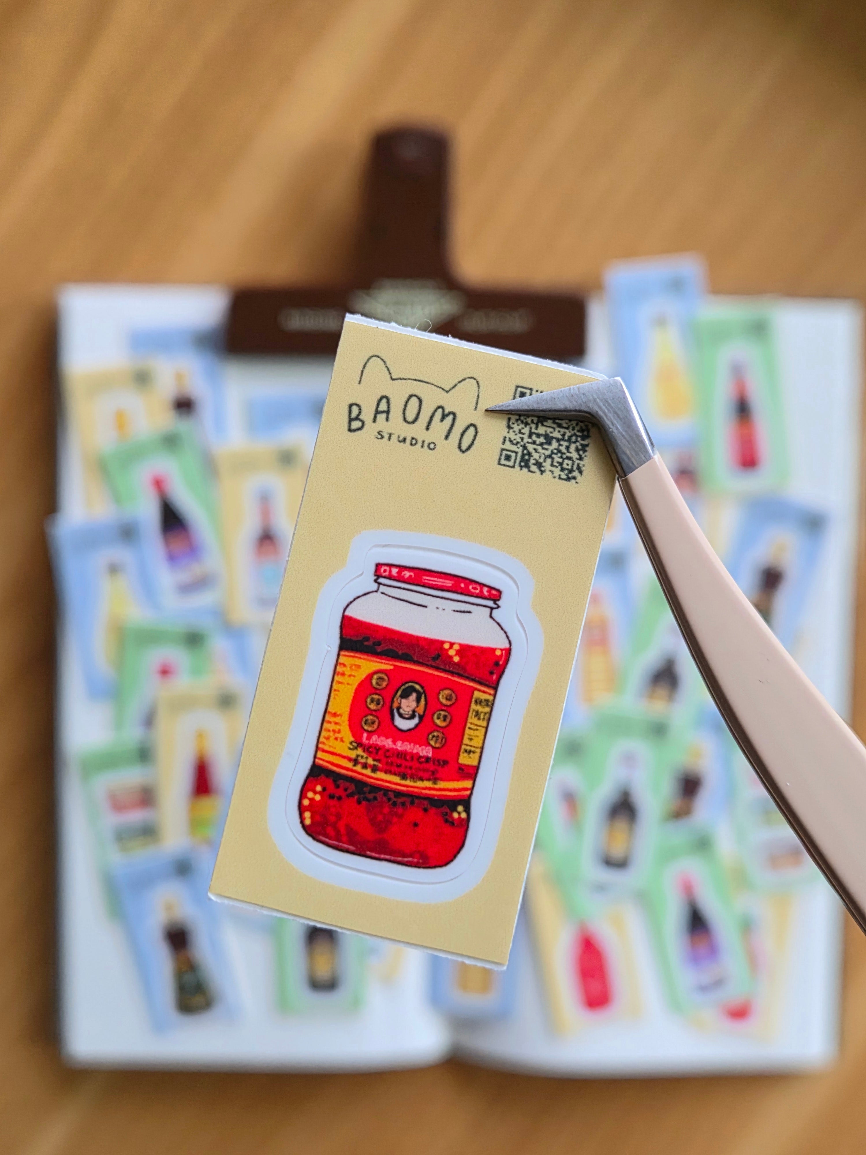 AAPI Sauces Mini Sticker Packs