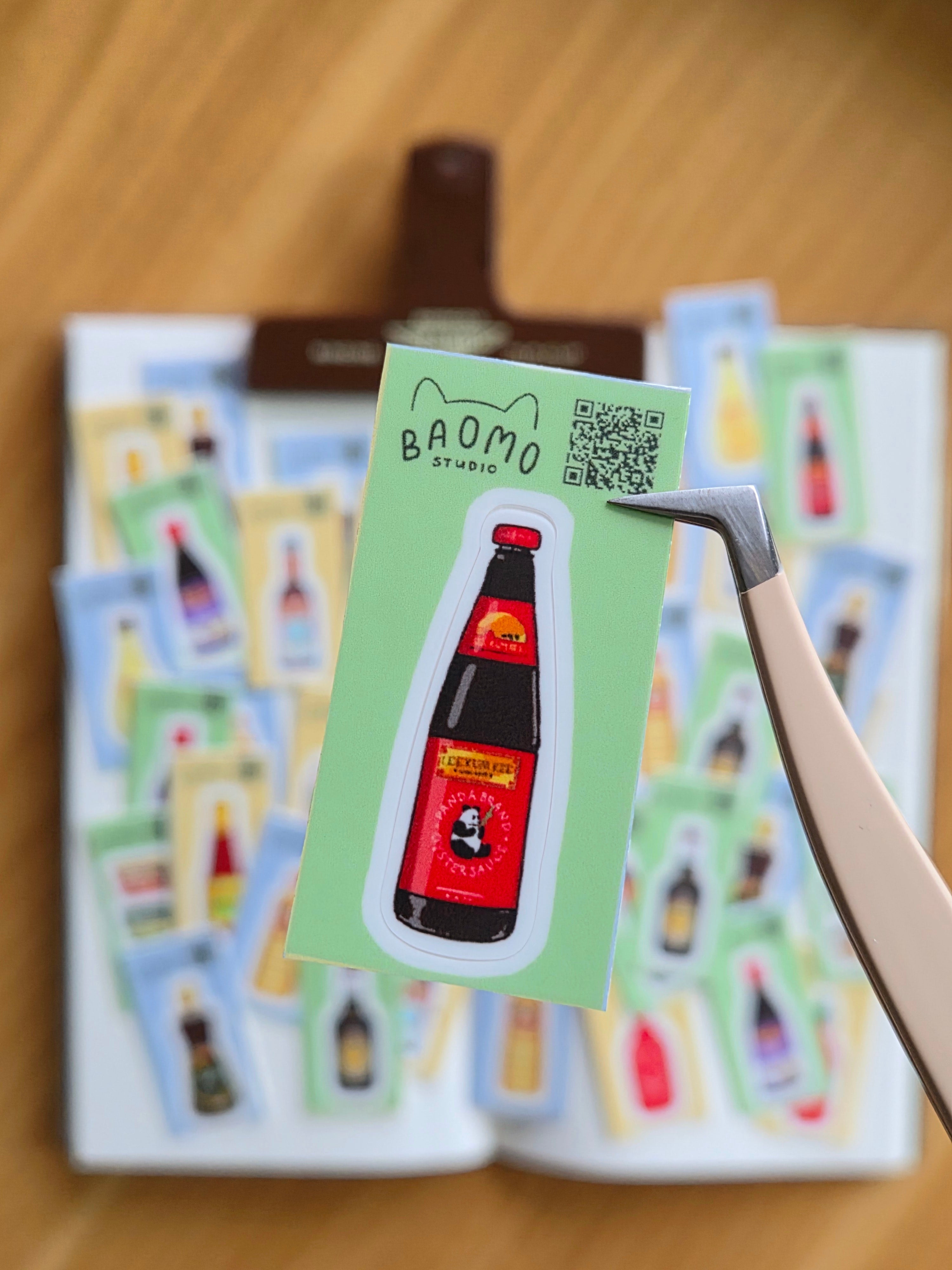 AAPI Sauces Mini Sticker Packs